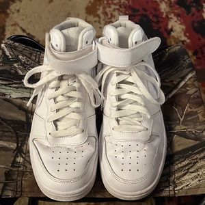 Big Kids White Nike Shoes